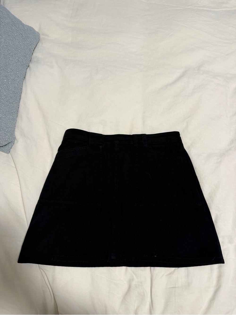 BDG Black A-Line Mini Skirt